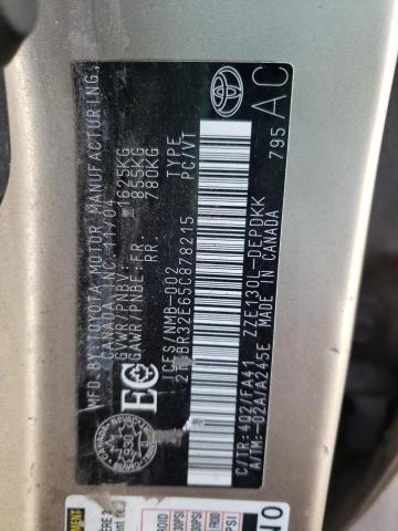 Photo 10 from auction – 2005 TOYOTA COROLLA CE with VIN 2T1BR32E65C878215