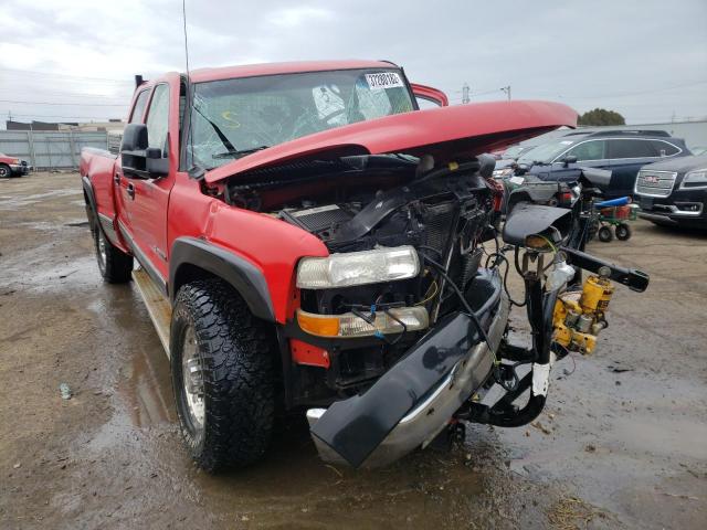 CHEVROLET SILVERADO 2002 with VIN 1GCHK23U72F244591 - Photo from auction