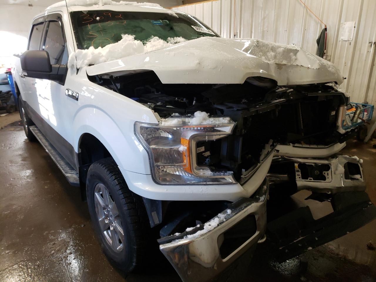 FORD F150 SUPER 2018 with VIN 1FTEW1E5XJFE72025 - Photo from auction