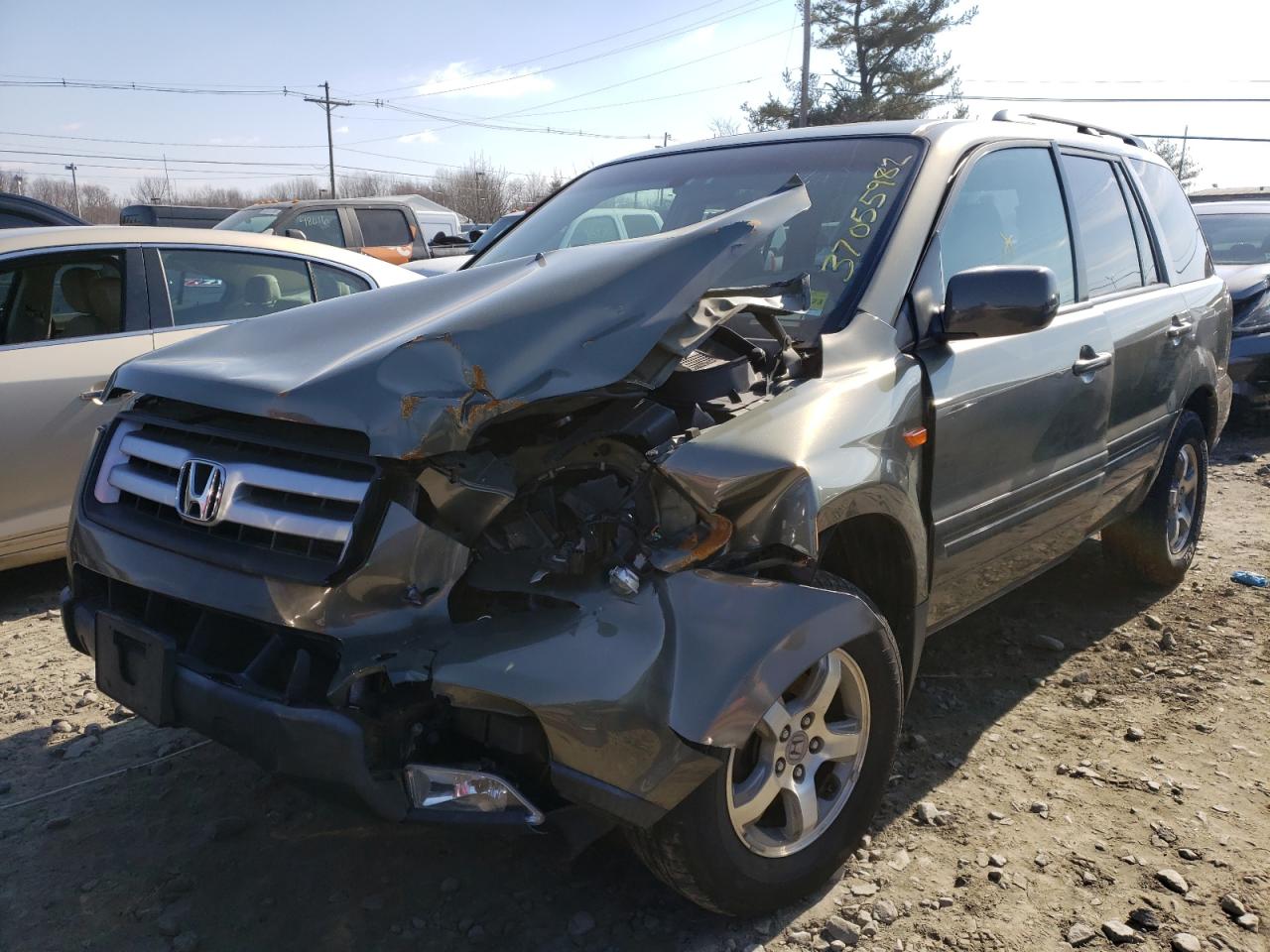 Photo 9 from auction – 2008 HONDA PILOT EXL with VIN 5FNYF18538B027522