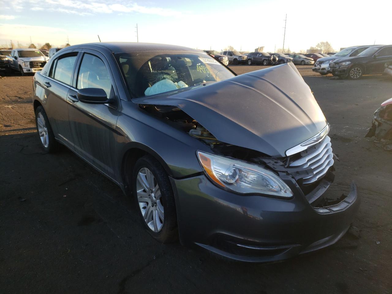 CHRYSLER 200 LX 2013 with VIN 1C3CCBAB4DN671992 - Photo from auction