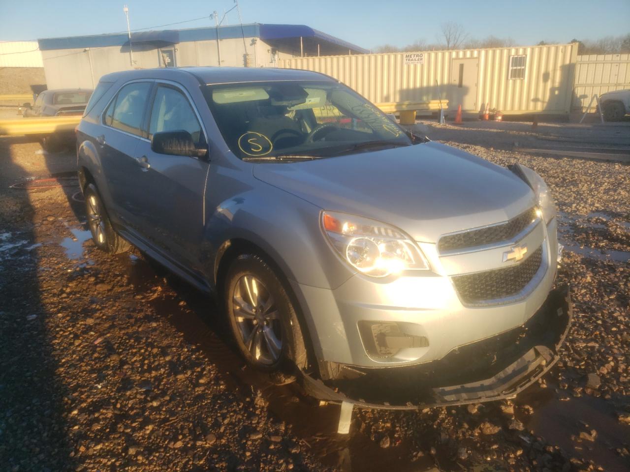 CHEVROLET EQUINOX LS 2014 with VIN 2GNALAEK9E6328518 - Photo from auction