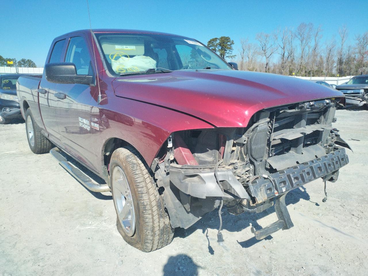 Photo 9 from auction – 2017 RAM 1500 ST with VIN 1C6RR6FTXHS655338