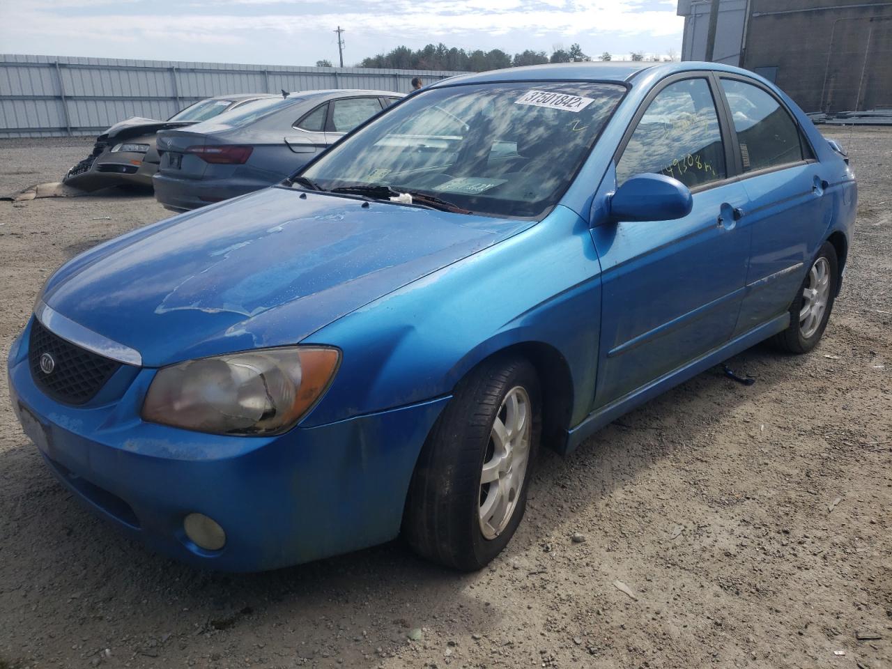 Photo 2 from auction – 2006 KIA SPECTRA LX with VIN KNAFE121965217207