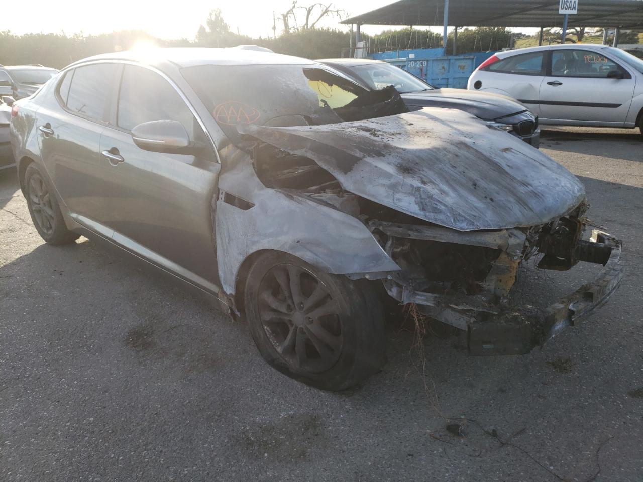 KIA OPTIMA LX 2013 with VIN 5XXGM4A79DG165569 - Photo from auction