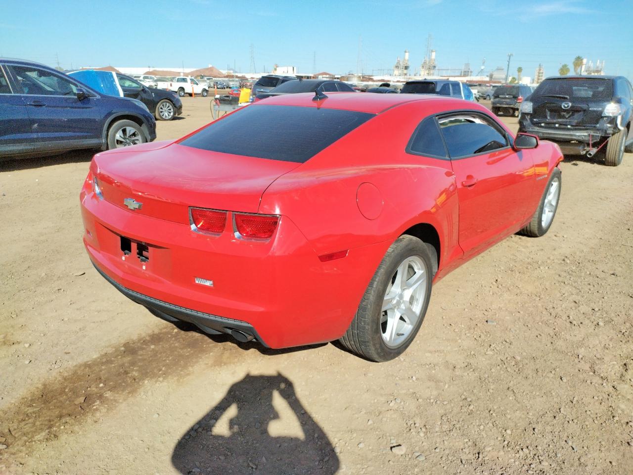 Photo 4 from auction – 2010 CHEVROLET CAMARO LT with VIN 2G1FB1EV7A9219875