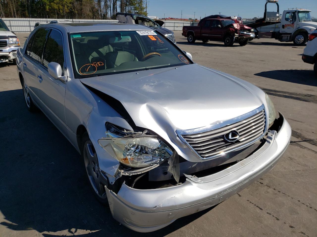 LEXUS LS 430 2006 with VIN JTHBN36F865046760 - Photo from auction