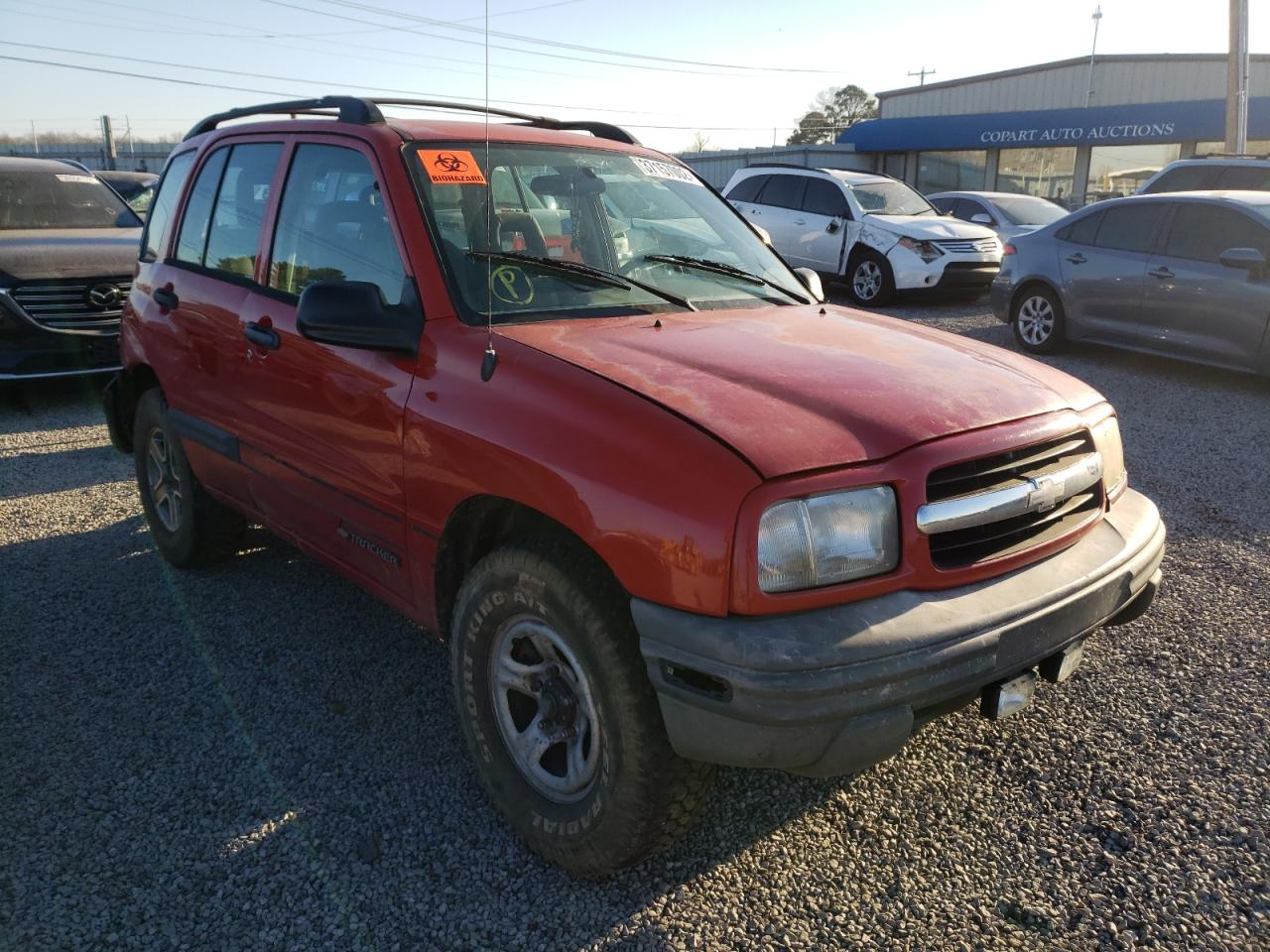 CHEVROLET TRACKER 2002 with VIN 2CNBJ13C726921882 - Photo from auction