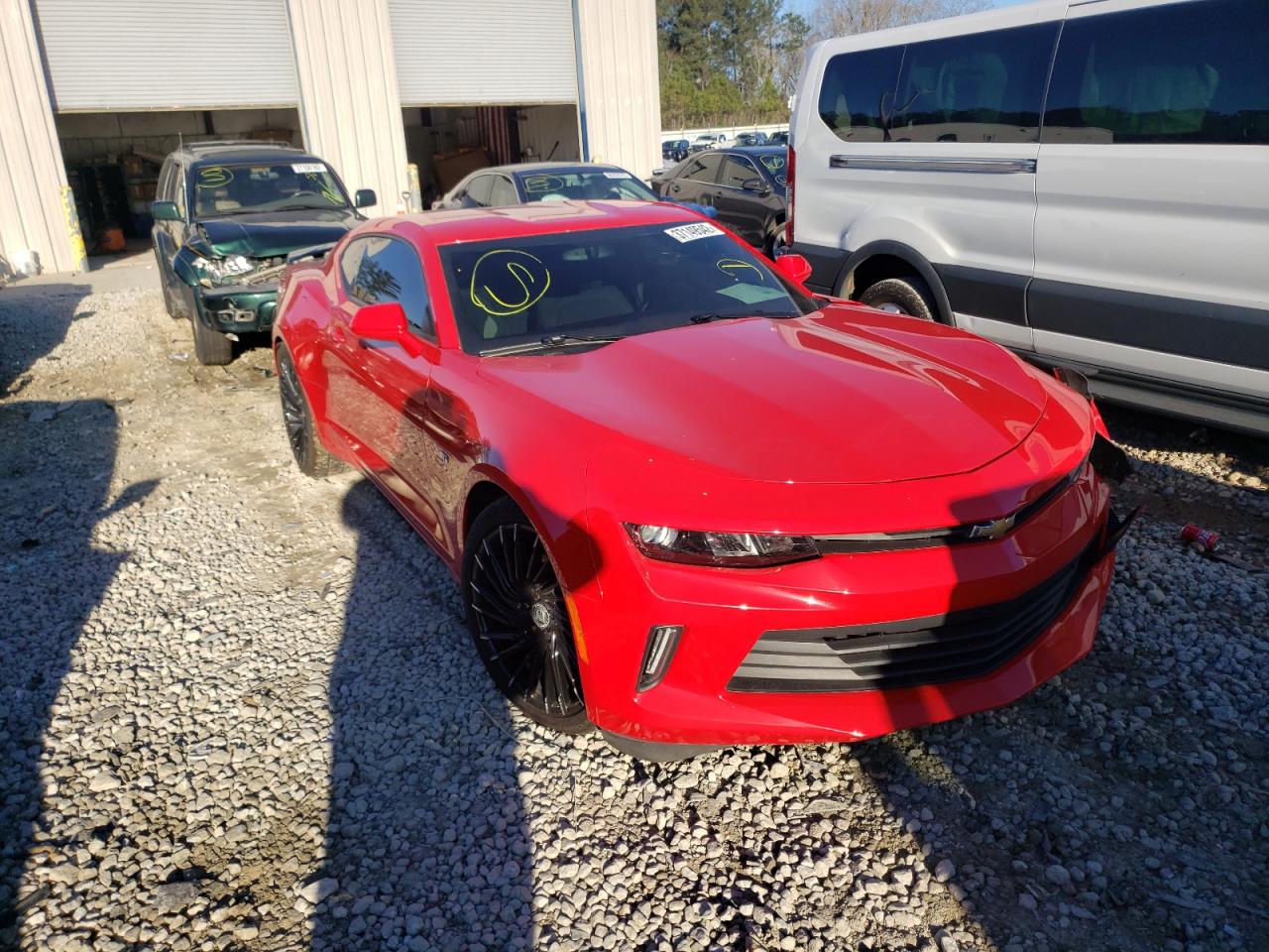 CHEVROLET CAMARO LT 2017 with VIN 1G1FB1RS0H0175111 - Photo from auction