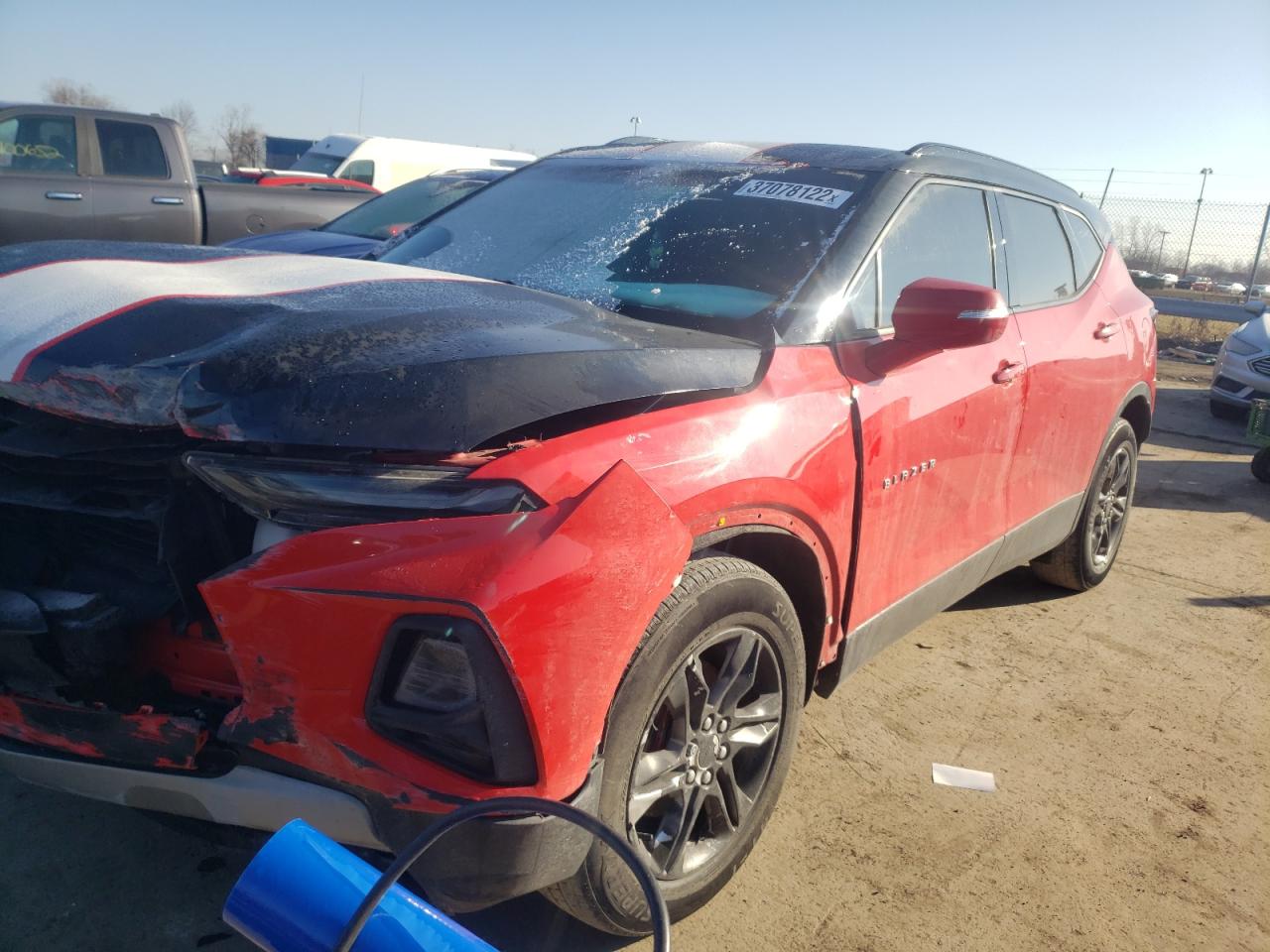 Photo 2 from auction – 2020 CHEVROLET BLAZER 2LT with VIN 3GNKBCRS3LS627336