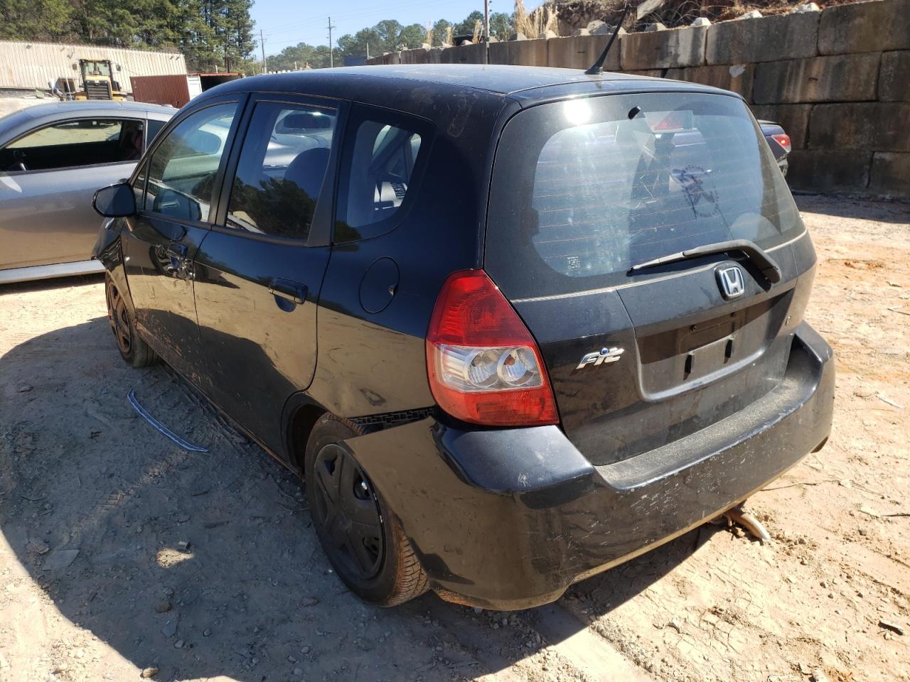 Photo 3 from auction – 2007 HONDA FIT with VIN JHMGD37457S003440