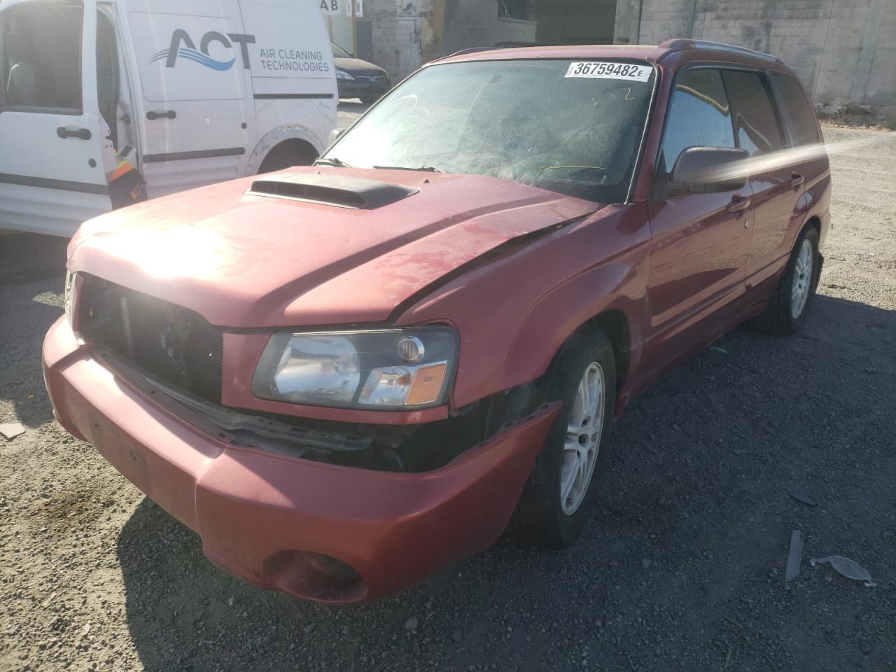 Photo 2 from auction – 2005 SUBARU FORESTER 2 with VIN JF1SG69655H738664