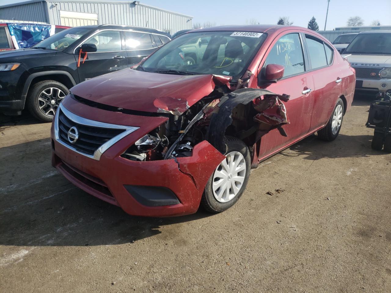 Photo 2 from auction – 2019 NISSAN VERSA S with VIN 3N1CN7AP7KL834519