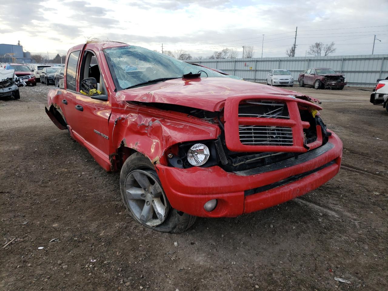 DODGE RAM 1500 S 2005 with VIN 1D7HU18D65S243107 - Photo from auction