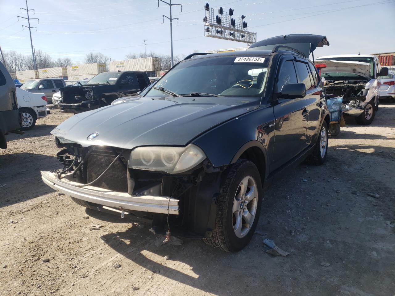 Photo 2 from auction – 2007 BMW X3 3.0SI with VIN WBXPC93457WF24735