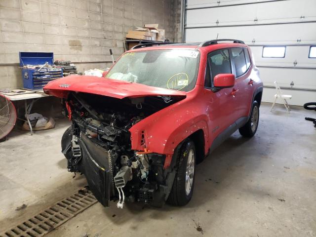 Photo 2 from auction – 2017 JEEP RENEGADE L with VIN ZACCJBBB2HPE97515