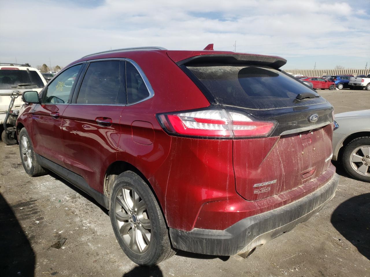 Photo 3 from auction – 2019 FORD EDGE TITAN with VIN 2FMPK4K99KBB32571