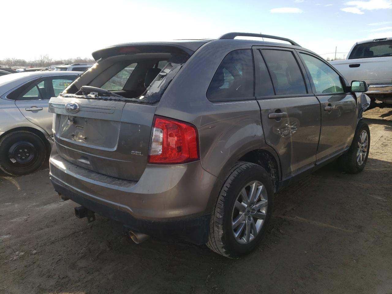 Photo 4 from auction – 2014 FORD EDGE SEL with VIN 2FMDK3JC1EBA90055