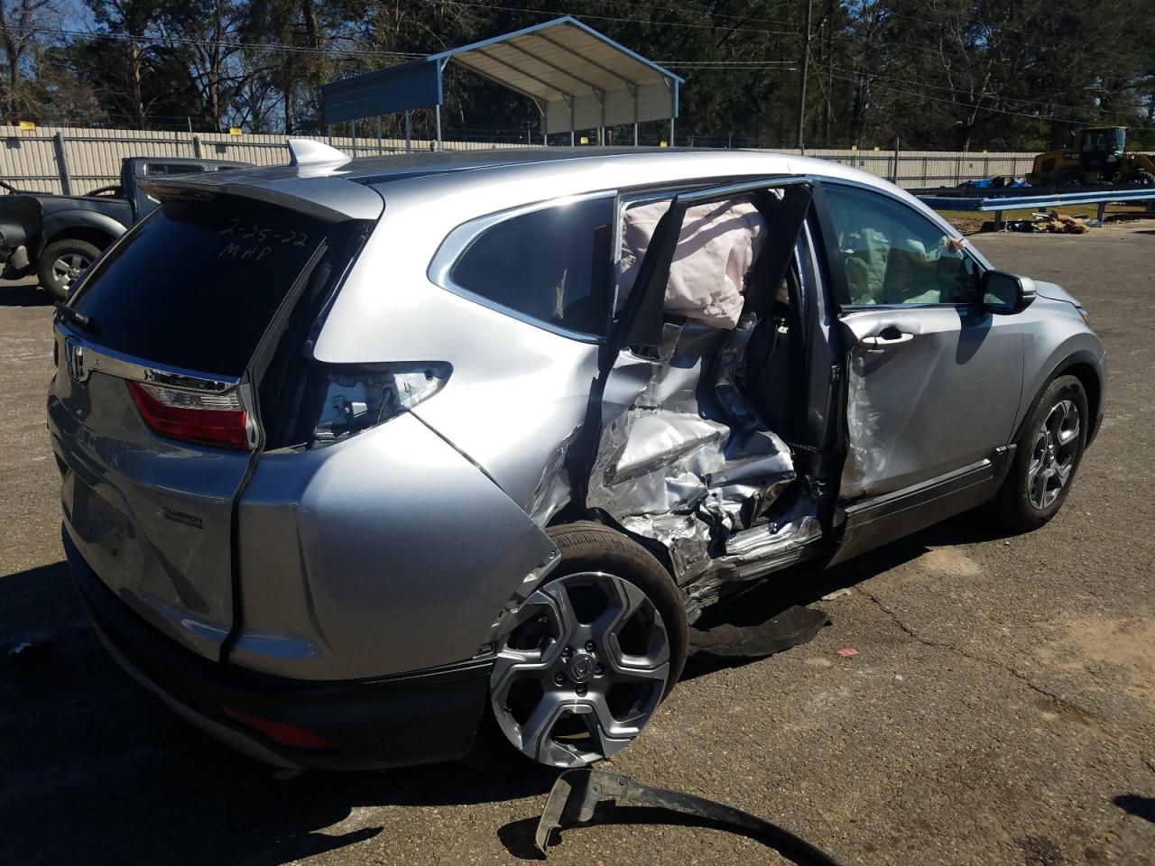 Photo 9 from auction – 2017 HONDA CR-V EXL with VIN 7FARW1H82HE000752