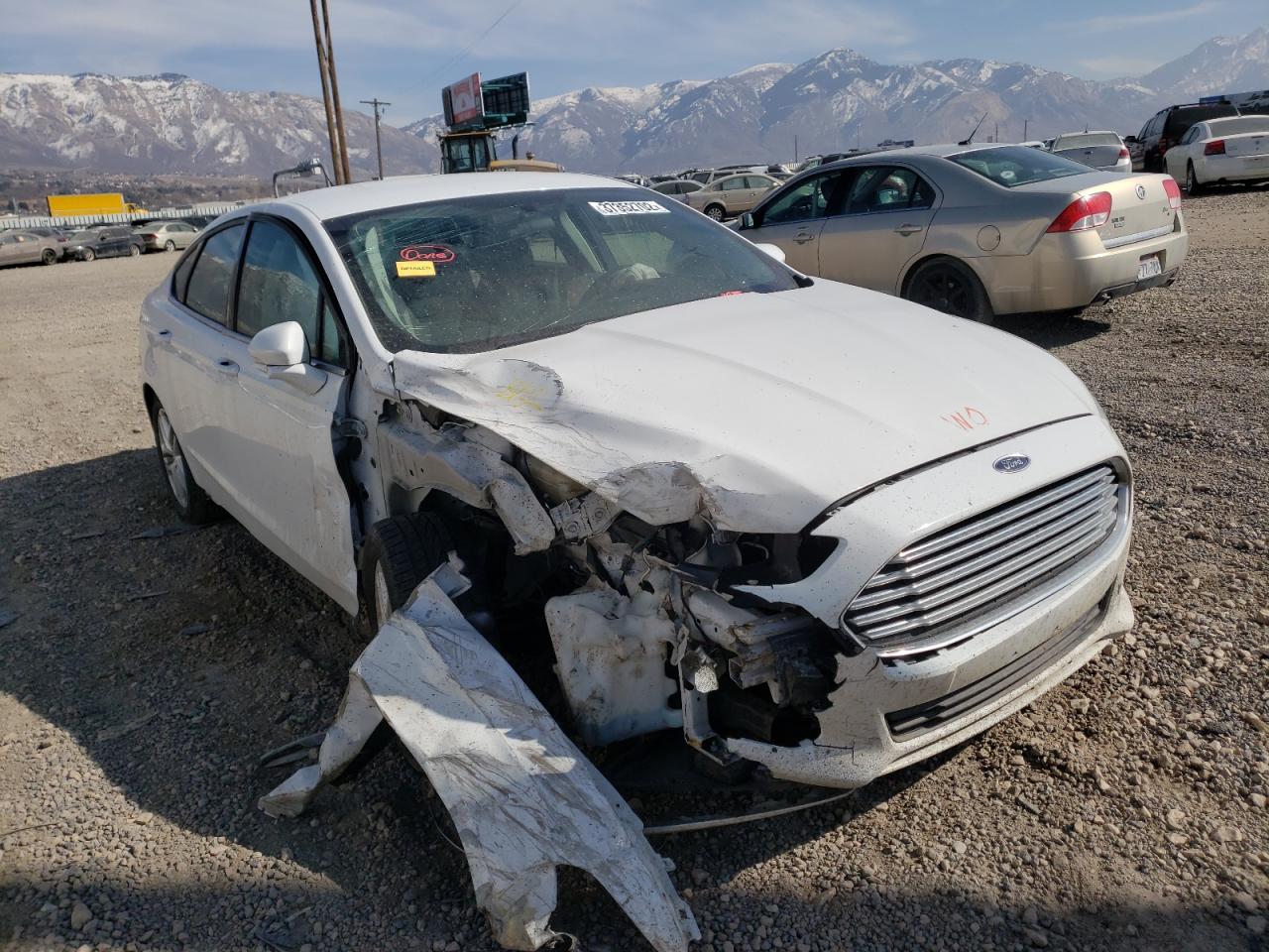 FORD FUSION SE 2016 with VIN 3FA6P0HD0GR157041 - Photo from auction