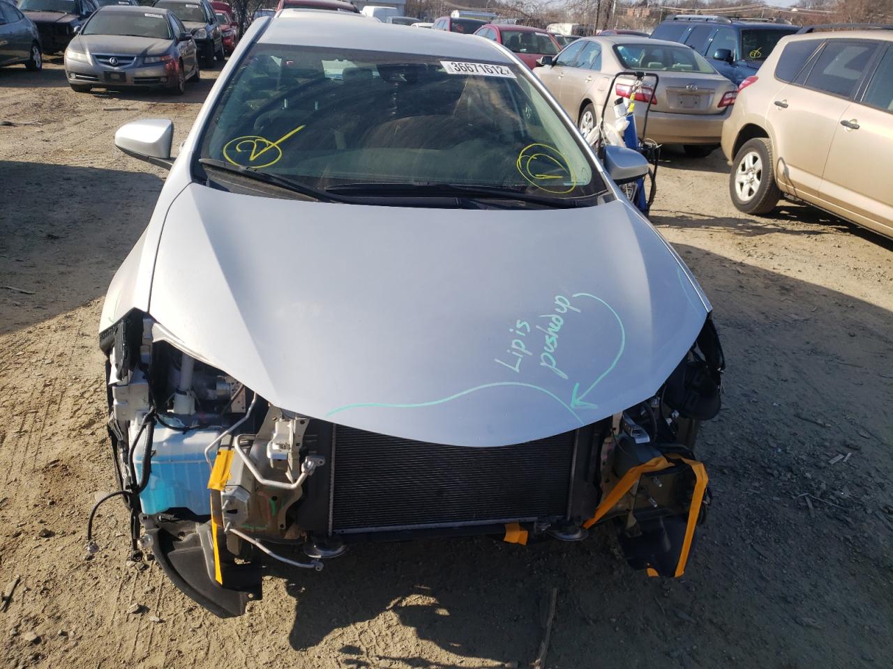 Photo 9 from auction – 2018 TOYOTA COROLLA L with VIN 5YFBURHE6JP856024