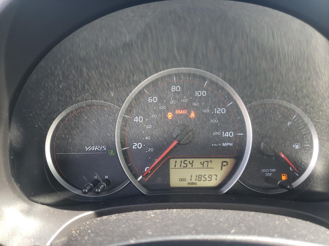 Photo 8 from auction – 2012 TOYOTA YARIS with VIN JTDKTUD39CD525129