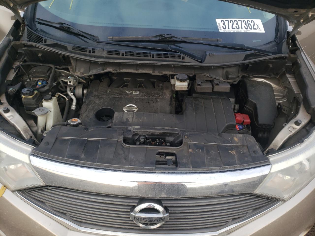 Photo 7 from auction – 2011 NISSAN QUEST S with VIN JN8AE2KP2B9012889