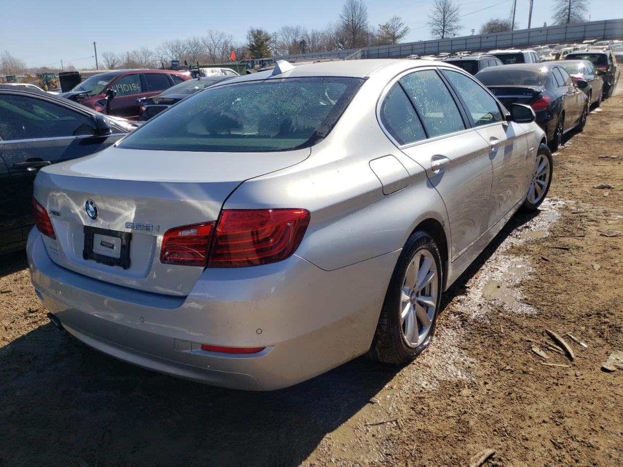 Photo 4 from auction – 2014 BMW 528 XI with VIN WBA5A7C50ED219234