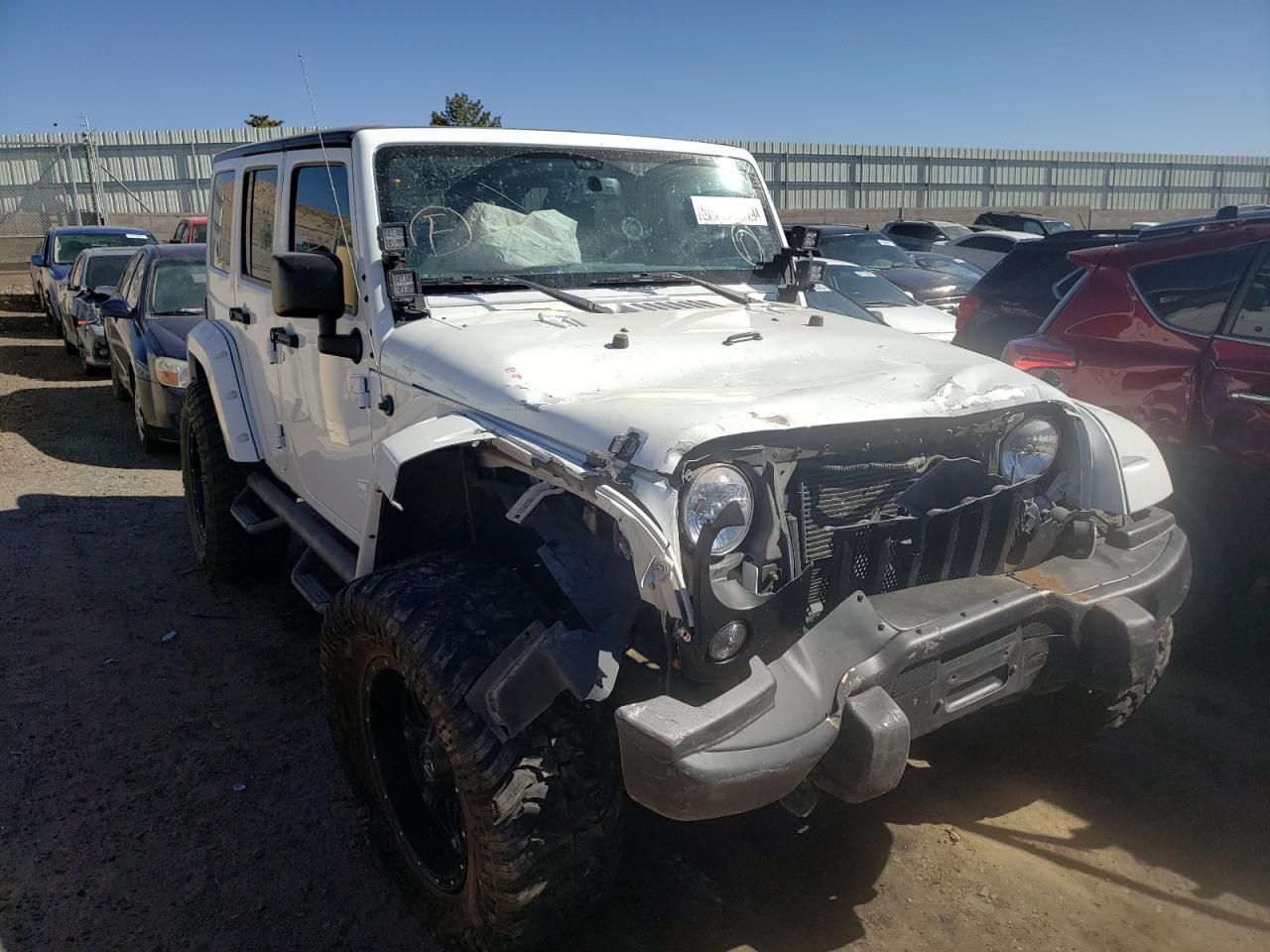 JEEP WRANGLER U 2018 with VIN 1C4BJWDG5JL887773 - Photo from auction
