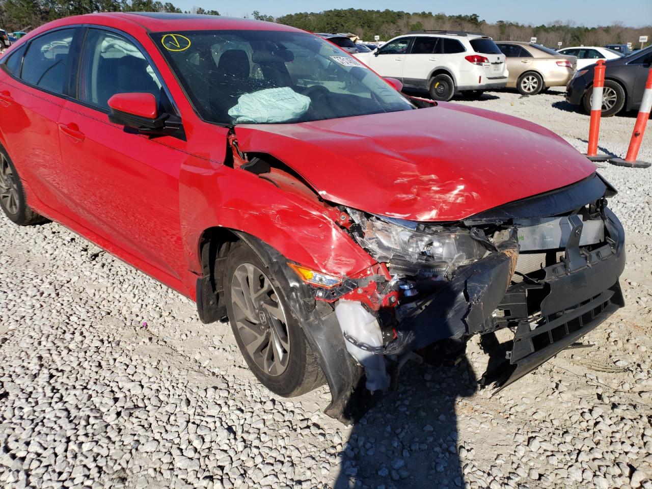 Photo 9 from auction – 2017 HONDA CIVIC EX with VIN 2HGFC2F71HH575735