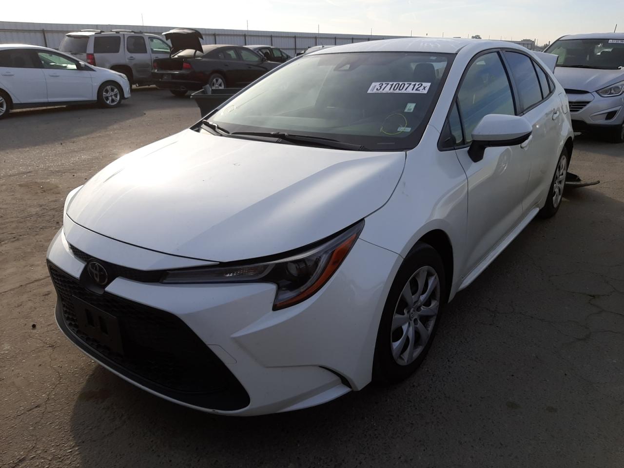 Photo 2 from auction – 2020 TOYOTA COROLLA LE with VIN JTDEPRAE4LJ046512
