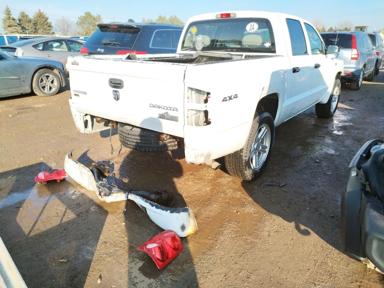 Photo 4 from auction – 2011 DODGE DAKOTA SLT with VIN 1D7RW3GP1BS667036