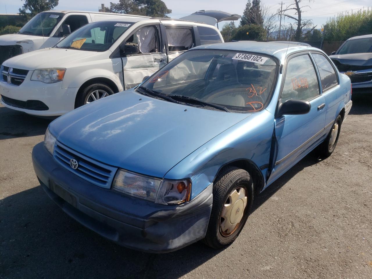 Photo 14 from auction – 1992 TOYOTA TERCEL DEL with VIN JT2EL43B8N0183780