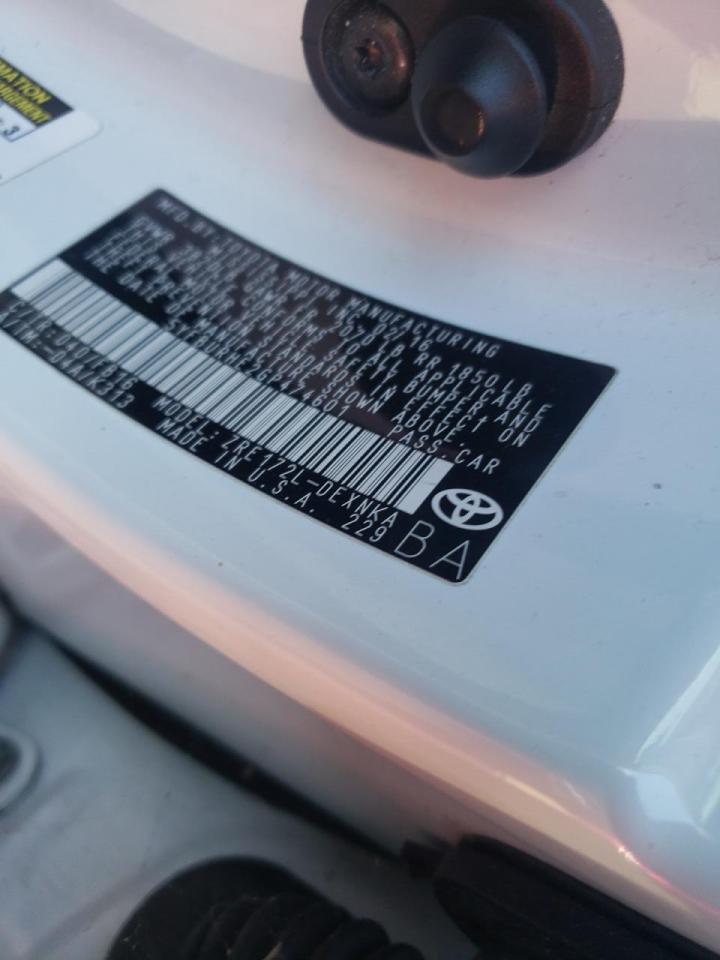 Photo 10 from auction – 2016 TOYOTA COROLLA 4 with VIN 5YFBURHE2GP474601