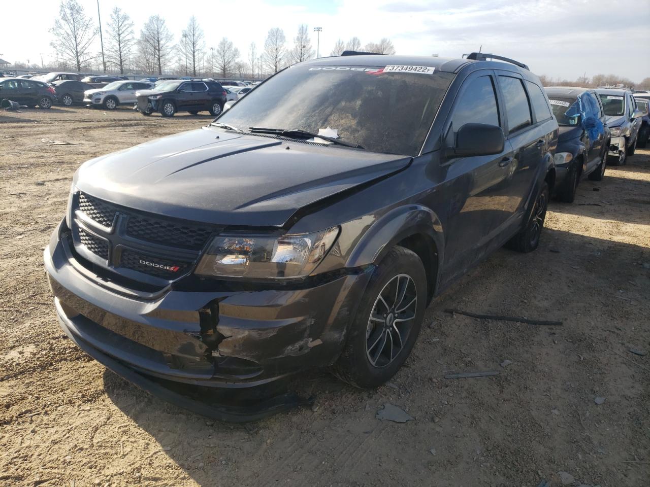 Photo 2 from auction – 2018 DODGE JOURNEY SE with VIN 3C4PDCAB1JT520541