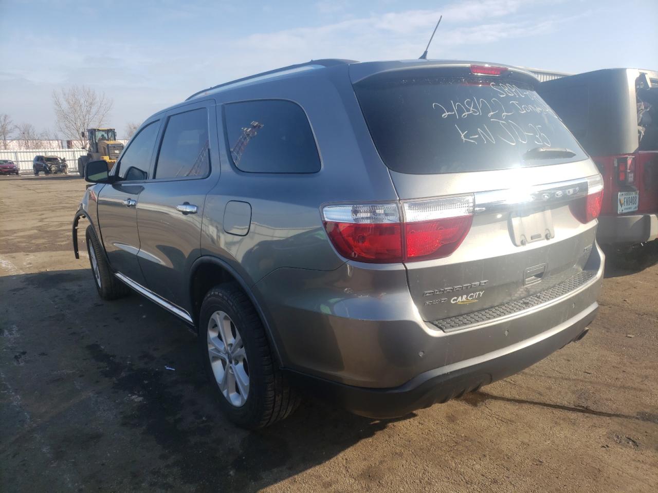 Photo 3 from auction – 2011 DODGE DURANGO CR with VIN 1D4RE4GG4BC673428
