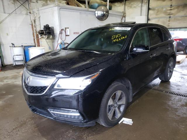 Photo 2 from auction – 2016 ACURA MDX with VIN 5FRYD4H23GB016420