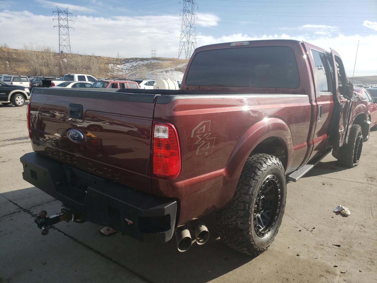 Photo 4 from auction – 2015 FORD F250 SUPER with VIN 1FT7W2BT2FEB60666