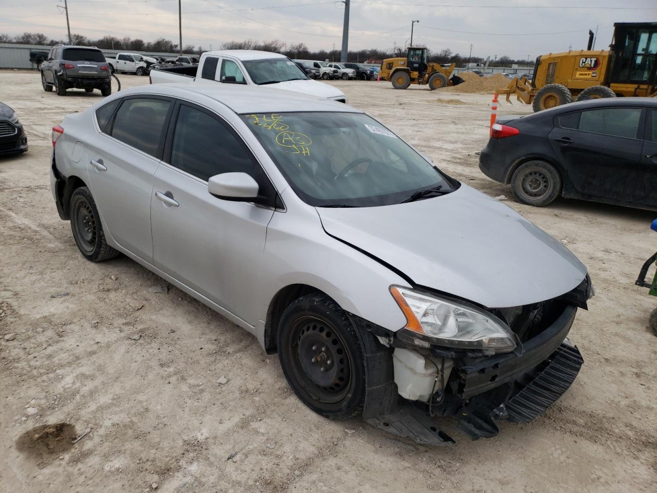 NISSAN SENTRA S 2015 with VIN 3N1AB7AP0FL642767 - Photo from auction