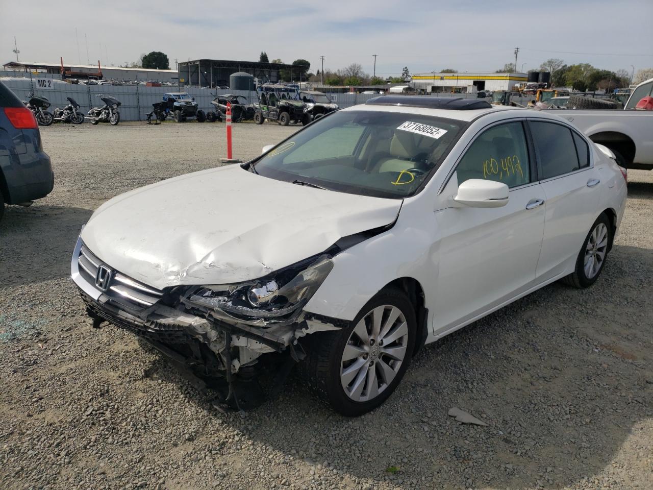 Photo 2 from auction – 2015 HONDA ACCORD EXL with VIN 1HGCR2F80FA085972