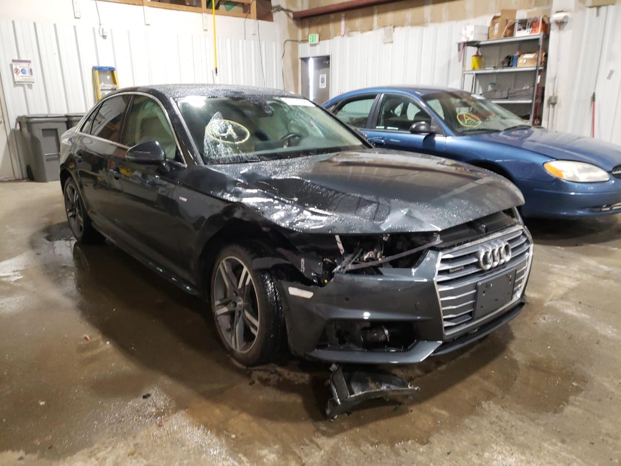 AUDI A4 PREMIUM 2018 with VIN WAUENAF43JA095766 - Photo from auction