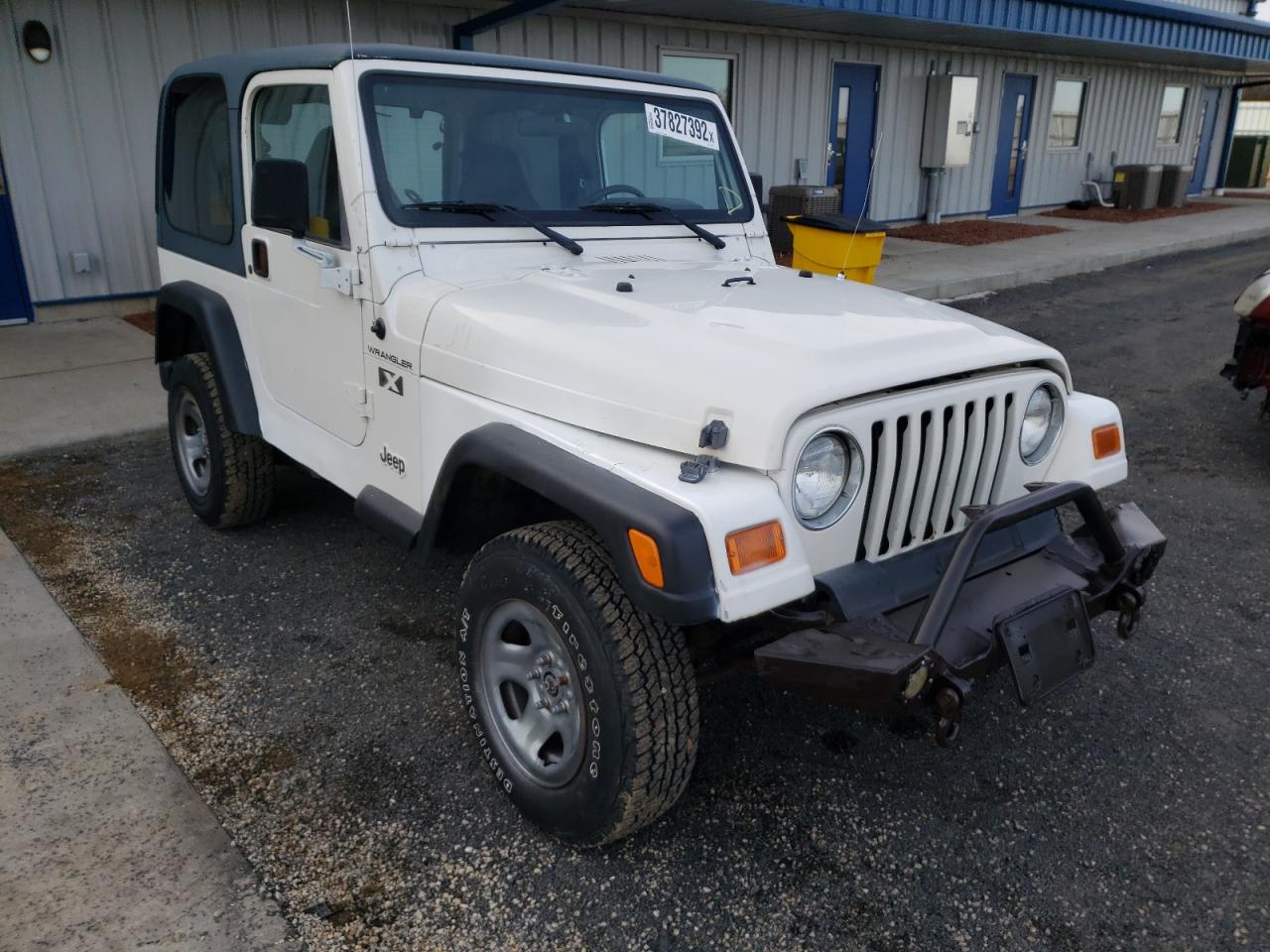 JEEP WRANGLER / 2002 with VIN 1J4FA39S22P718585 - Photo from auction