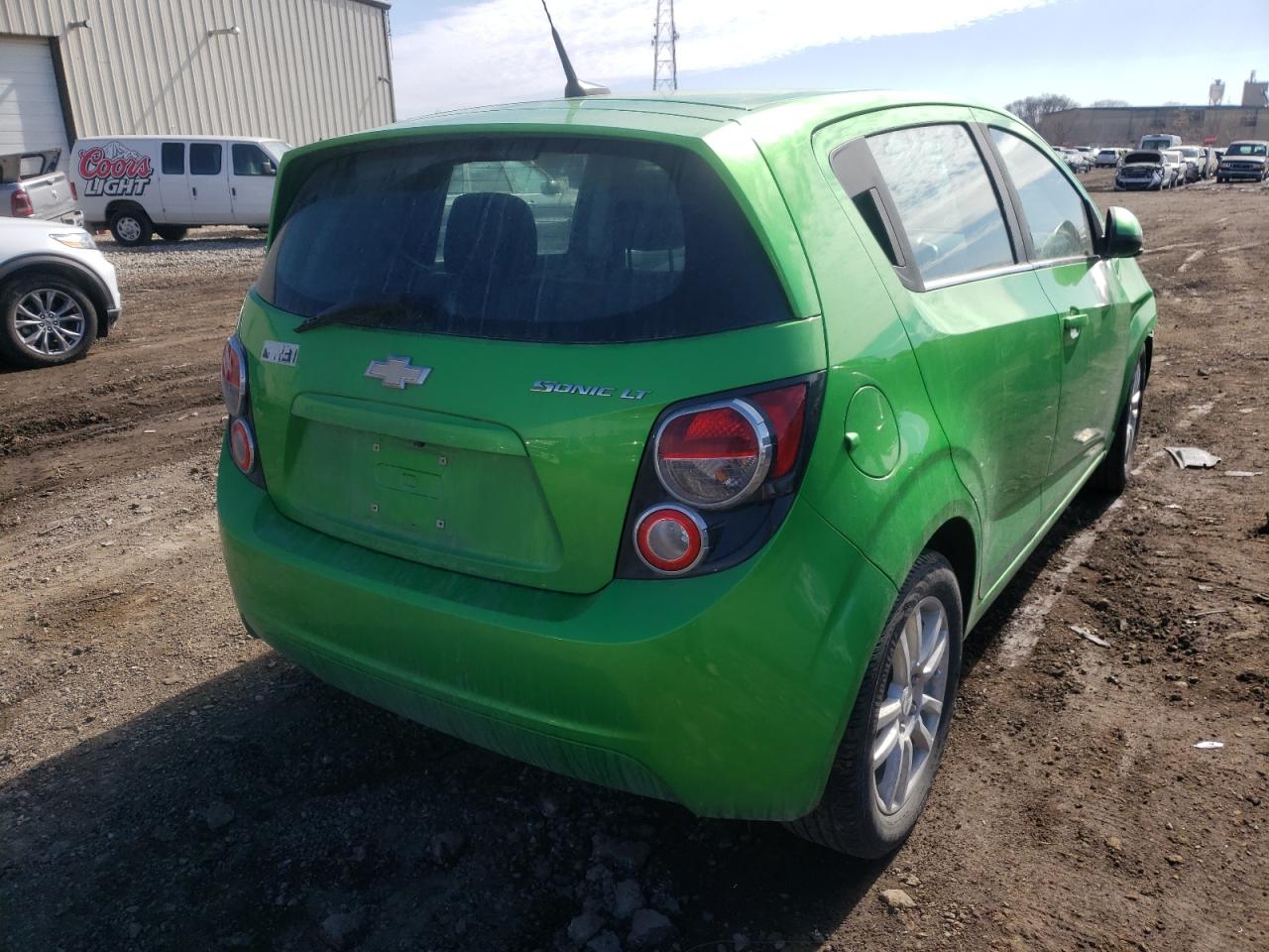Photo 4 from auction – 2014 CHEVROLET SONIC LT with VIN 1G1JC6SH0E4214464