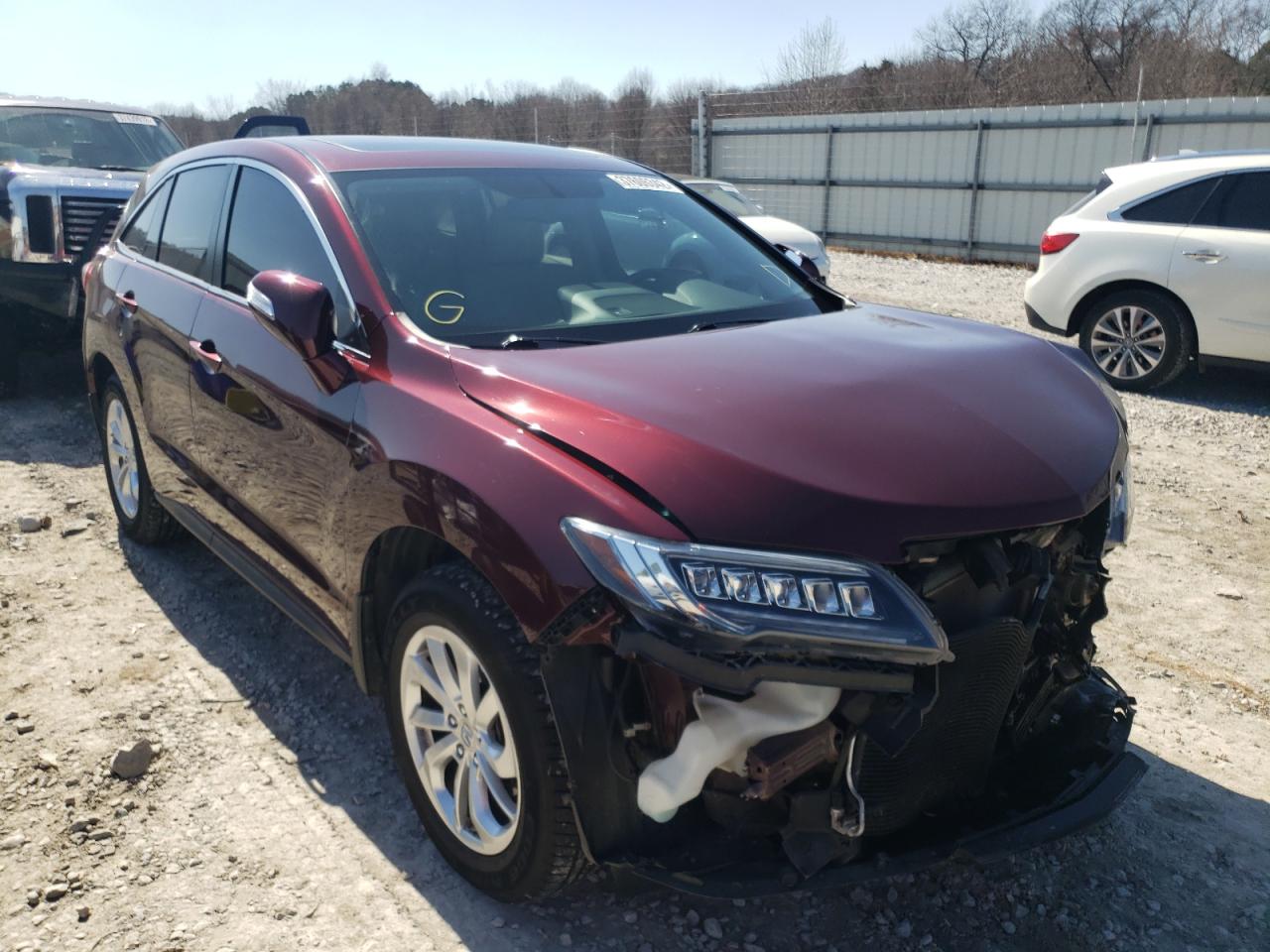 Photo 1 from auction – 2017 ACURA RDX TECHNO with VIN 5J8TB4H50HL014832