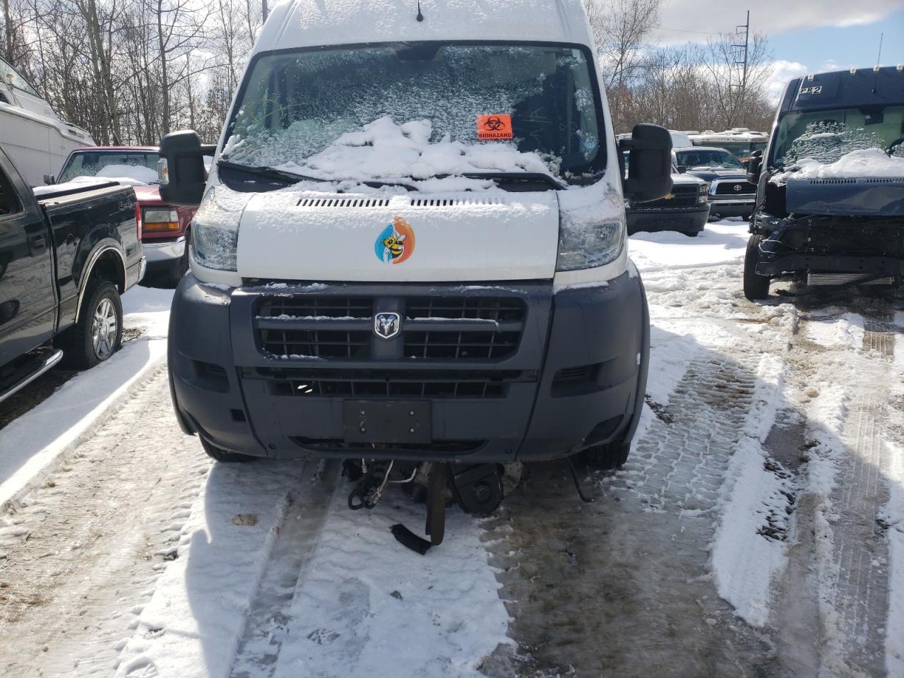 Photo 9 from auction – 2015 RAM PROMASTER with VIN 3C6TRVDG0FE515904