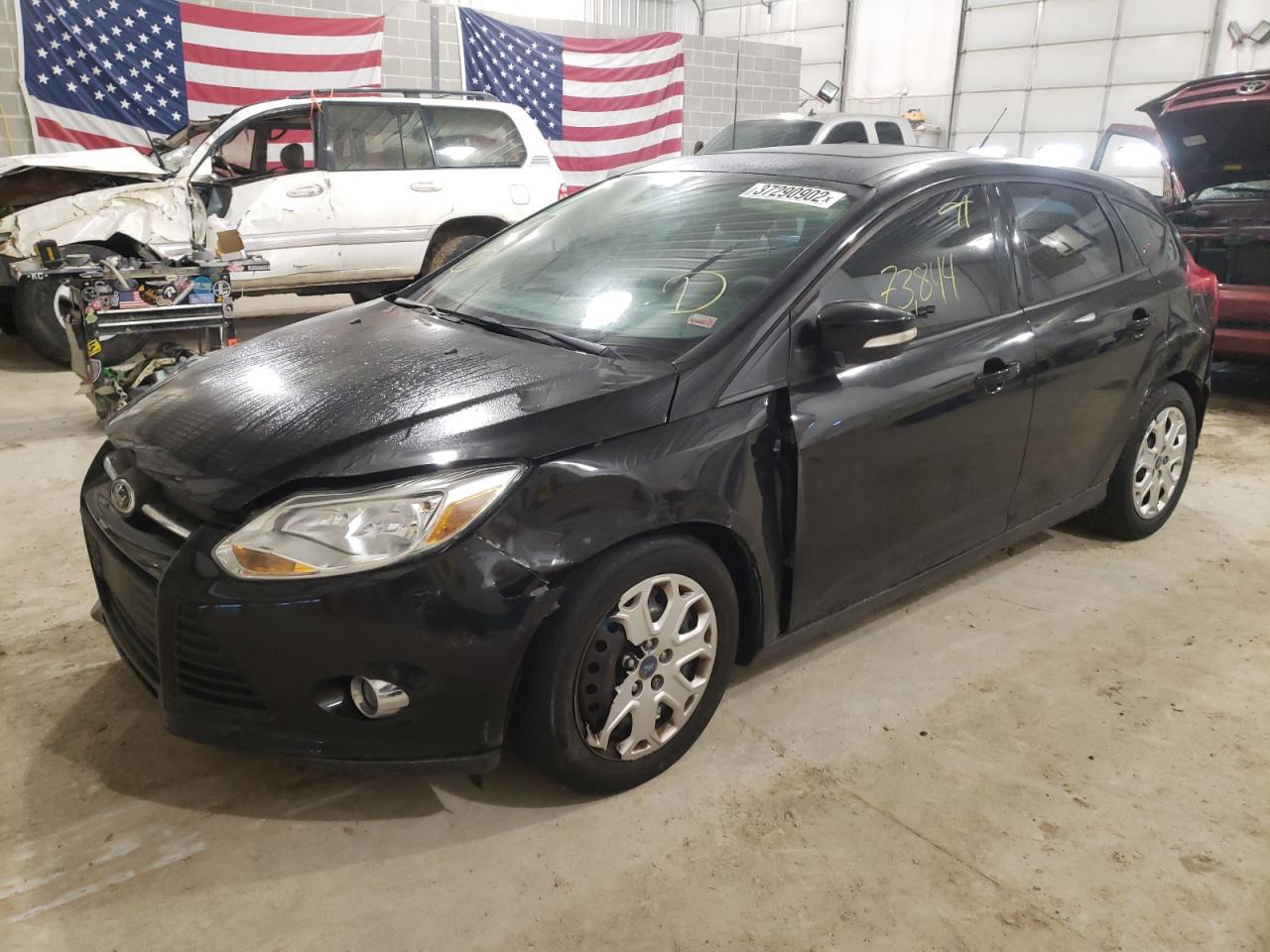 Photo 2 from auction – 2012 FORD FOCUS SE with VIN 1FAHP3K29CL139275