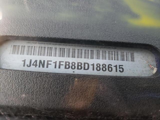 Photo 10 from auction – 2011 JEEP COMPASS SP with VIN 1J4NF1FB8BD188615
