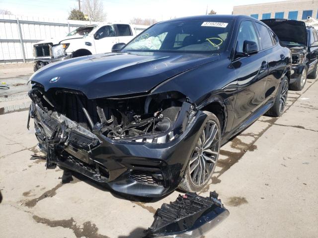 Photo 2 from auction – 2021 BMW X6 SDRIVE with VIN 5UXCY4C01M9D94085