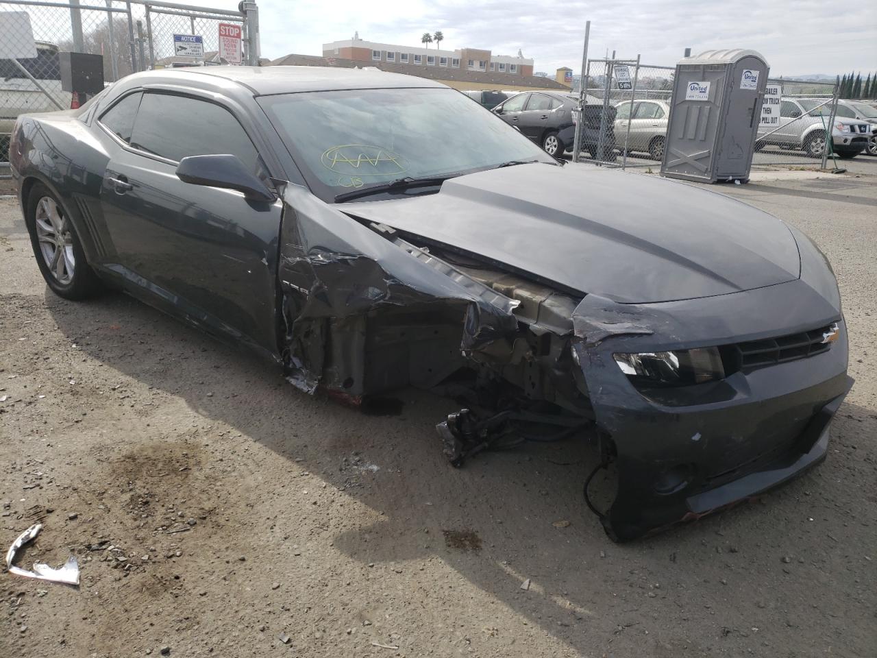 Photo 1 from auction – 2015 CHEVROLET CAMARO LT with VIN 2G1FD1E37F9236224
