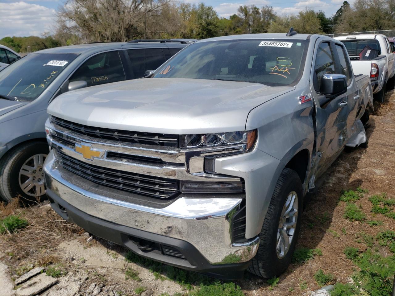Photo 2 from auction – 2019 CHEVROLET SILVERADO with VIN 1GCRYDED0KZ314846